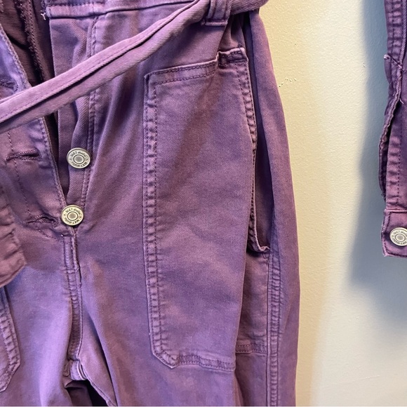 MKT Studio Jumpsuit Purple (Lilac) Orenjade Utility Coverall Sz 36 (US 4) EUC - Picture 7 of 16